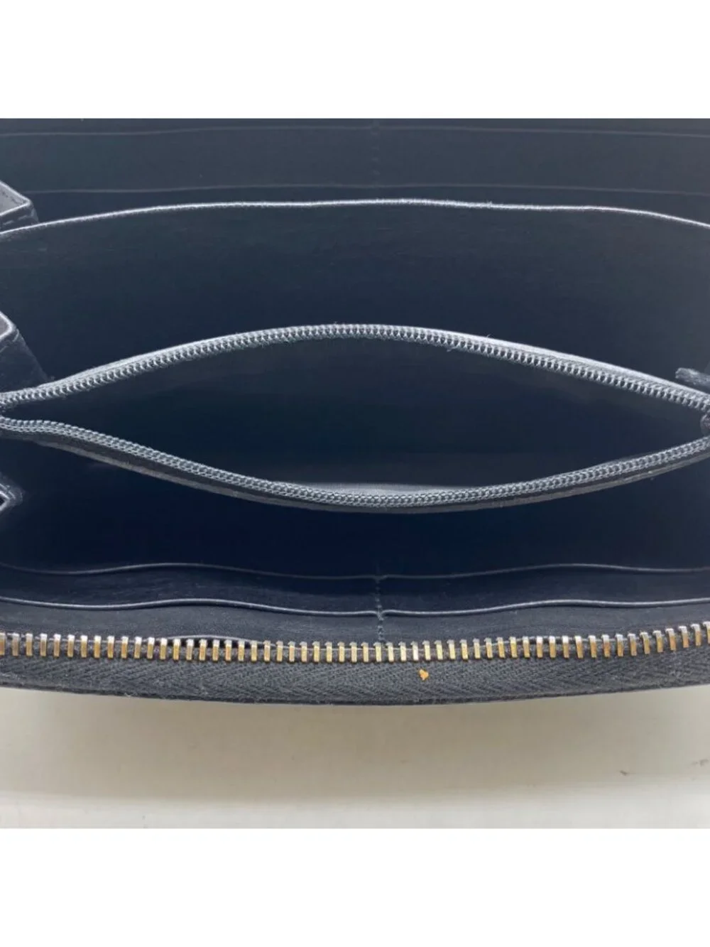 Gucci Wallet Guccissima Round Micro GG Leather Black - Picture 7 of 15
